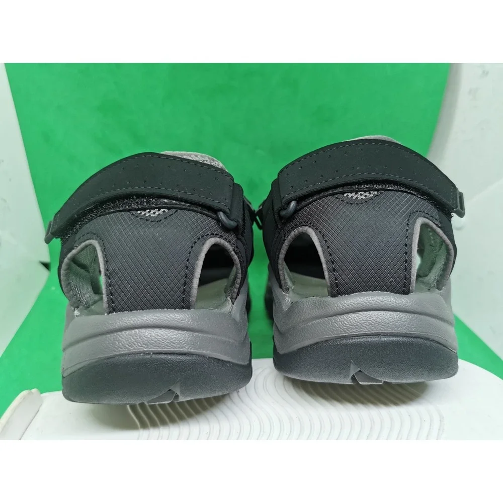 TEVA OMNIUM 2 BLACK STRAP TRAIL HIKING SPORT MEN'S SANDALS SIZE US 13